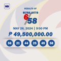 Lotto Draw Results, May 26, 2024 | Ultra Lotto 6/58, Super Lotto 6/49, 3D, 2D