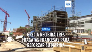 Grecia recibirá tres fragatas francesas para reforzar su Marina