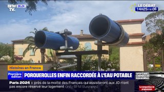 Porquerolles enfin raccordée à l'eau potable grâce au projet Sealine