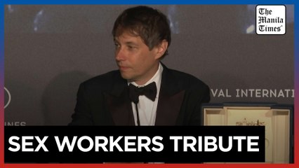 US director Sean Baker pays tribute to world's sex workers with Palme d'Or win