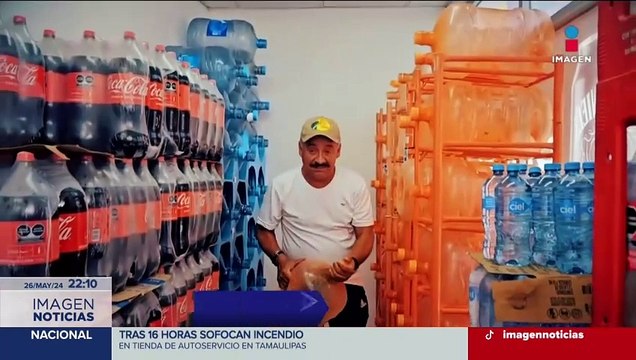 Reportan desabasto de agua en garrafones y bolsas con hielo en Coatzacoalcos