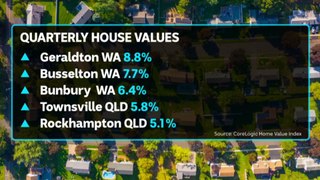 Regional home values hit record highs in April