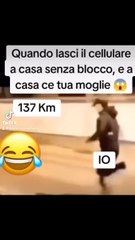 Quando lasci il cellulare a casa senza il blocco