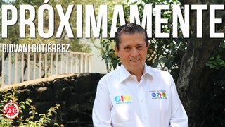 Giovani Gutiérrez, candidato a la alcaldía de Coyoacán, en 24 Horas