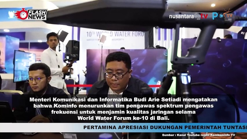 Kominfo Turunkan Tim Pengawas Spektrum Frekuensi untuk Mendukung World Water Forum ke-10 di Bali