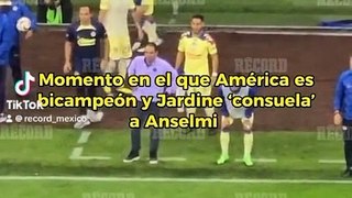 LAS DOS ESCENAS La banca de América por el cielo de felicidad y Anselmi cabizbajo.Jardine se acercó a él. - @luiiscastillo01 #AndréJardine #Anselmi