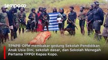 Alasan TPNPB-OPM Bakar Sekolah di Papua: Tentara dan Polisi Menjadi Guru