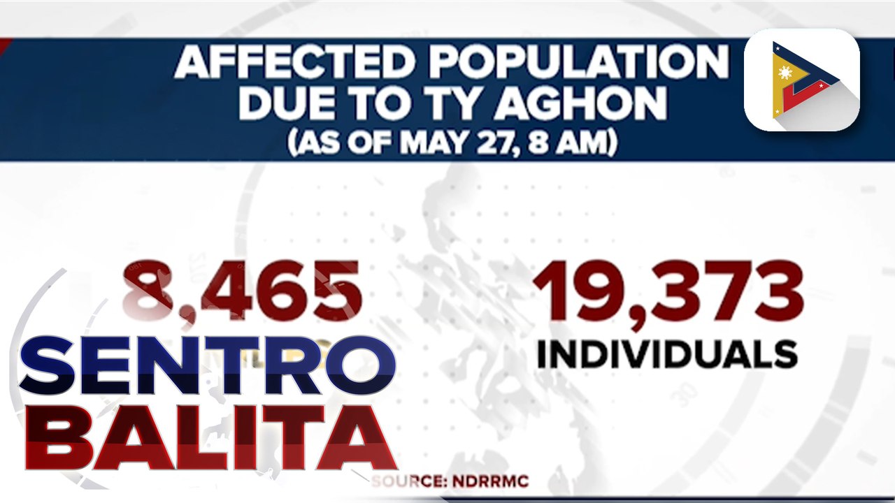 Pitong indibidwal, naiulat na nasugatan sa pananalasa ng Bagyong Aghon ayon sa NDRRMC