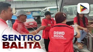 DSWD, puspusan ang pamimigay ng tulong sa mga nasalanta ng Bagyong Aghon