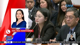 Sen. Hontiveros - Exec. session, ilulunsad para sa imbestigasyon tungkol kay Mayor Alice Guo