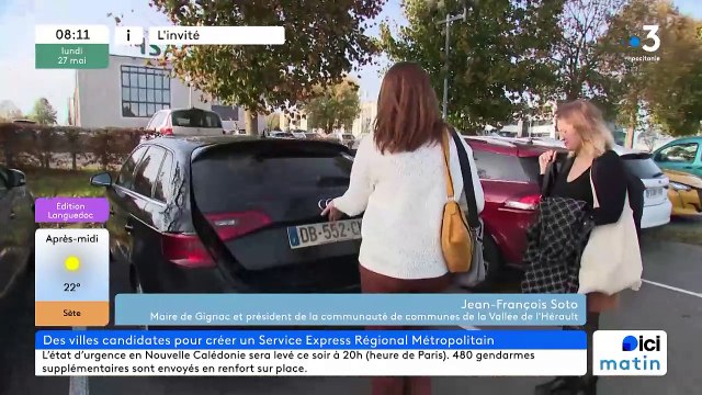 Jean-François Soto, maire de Gignac et président de la communauté de communes Vallée de l'Hérault