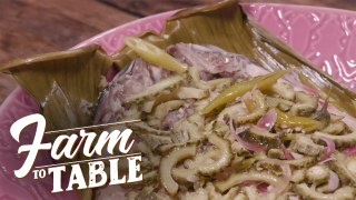 Chef JR Royol cooks Paksiw na Bangus at Ampalaya for Buboy Villar! | Farm To Table