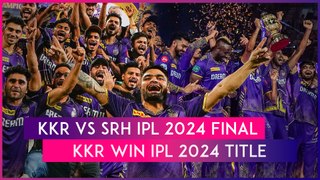 KKR vs SRH IPL 2024 Final Stat Highlights: Kolkata Knight Riders Win Third IPL Title