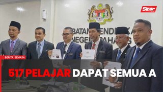 SPM: 15,918 layak terima sijil di Pahang, 517 dapat semua A