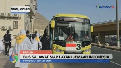 Bus Salawat Siap Layani Jemaah Indonesia