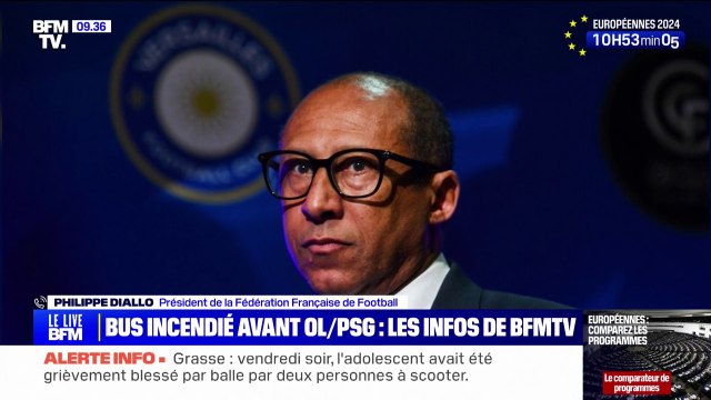 Rixe entre des supporters du PSG et de l'OL: Il faut sanctionner pour que ces gens soient définitivement interdits de stade selon le président de la FFF