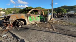 Nouvelle-Calédonie : un convoi d'engins de chantiers à l'assaut des barrages