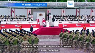 Президент и премьер-министр Грузии обмениваются колкостями из-за наложенного вето на закон об иностранном влиянии