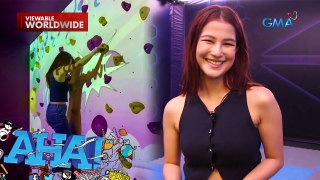 Lexi Gonzales, game na game sa mga laro sa isang indoor superpark | AHA!