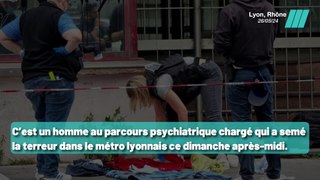 Le profil de l'agresseur du métro sous le coup d'une OQTF