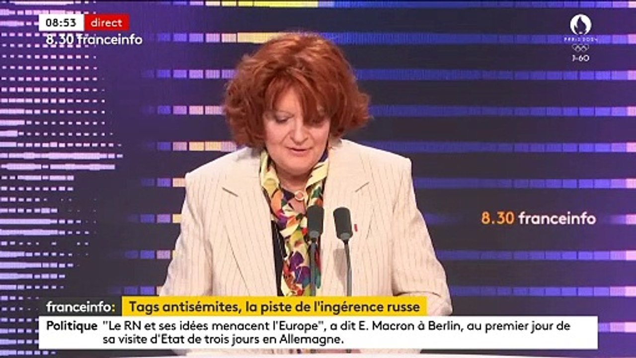 Tags de "mains rouges" sur le Mémorial de la Shoah à Paris: Une information judiciaire a été ouverte vendredi, annonce la procureure de la République - VIDEO