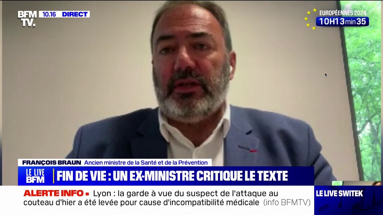 Fin de vie: "C'est un choix de société avant d'être un choix technique" selon François Braun
