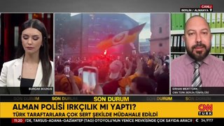 Alman polisi ırkçılık mı yaptı? Kutlama yapan Türk taraftarın burnu kırıldı