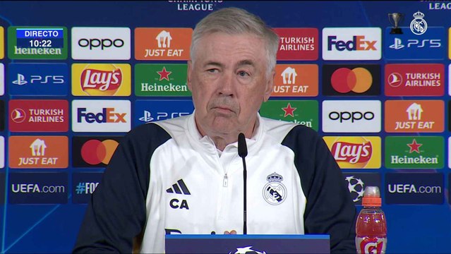 Rueda de prensa de Carlo Ancelotti previa a la final de la Champions League ante el Borussia