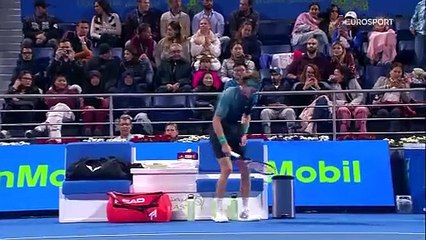 La marche était trop haute pour Gasquet, étouffé par Rublev