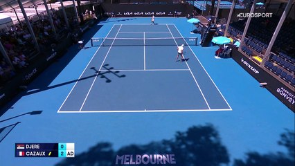 Cazaux avec brio : les temps forts de sa première victoire en Grand Chelem