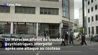 Attaque au couteau à Lyon : quatre blessés