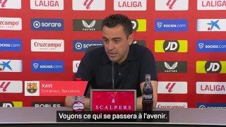 Barcelona - Xavi sur son avenir : 