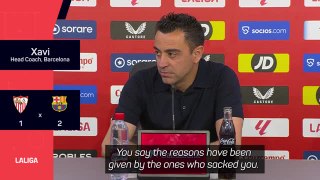 'Who cares?' - Xavi opens up on Barcelona sacking