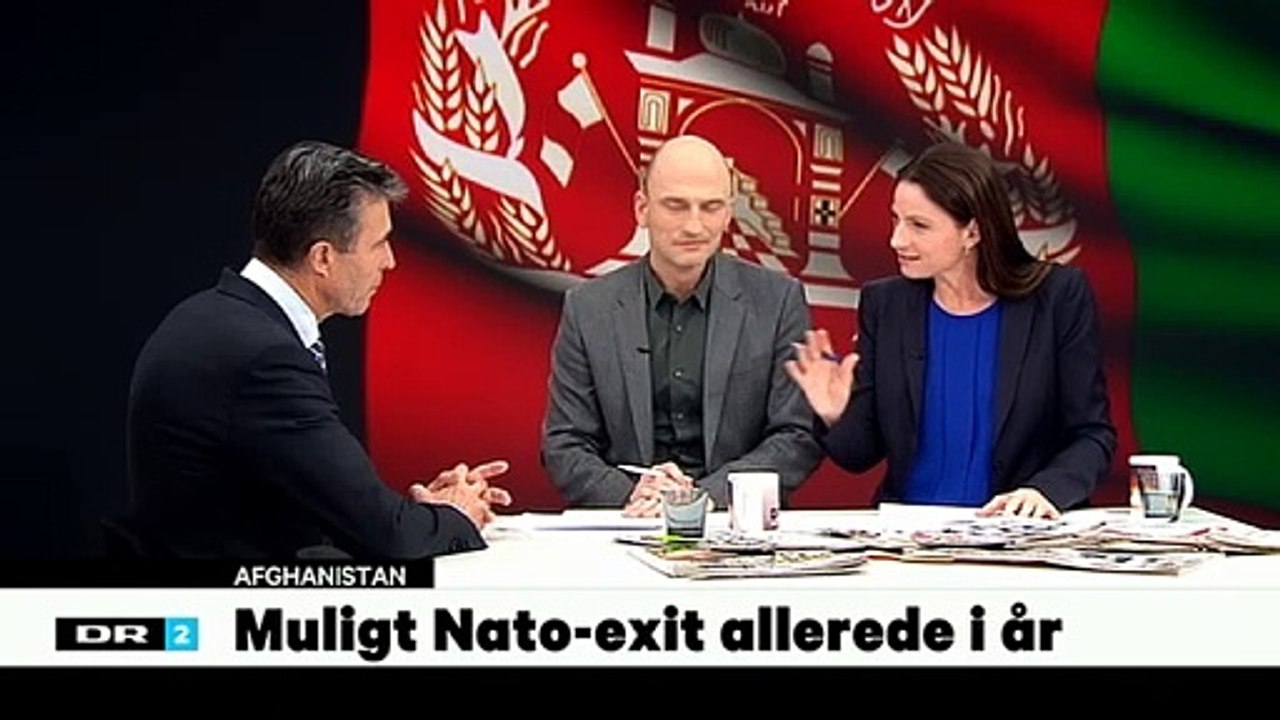 Fogh til DR: Aftale med Afghanistan er helt afgørende  | 17 Januar 2014 | DR2