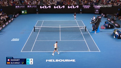 Gasquet a tenu un set avant de céder face à Alcaraz : Les temps forts du match