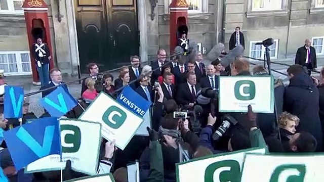 Se Lars Løkke Rasmussen præsentere sin nye regering: | 28 November 2016 | DR