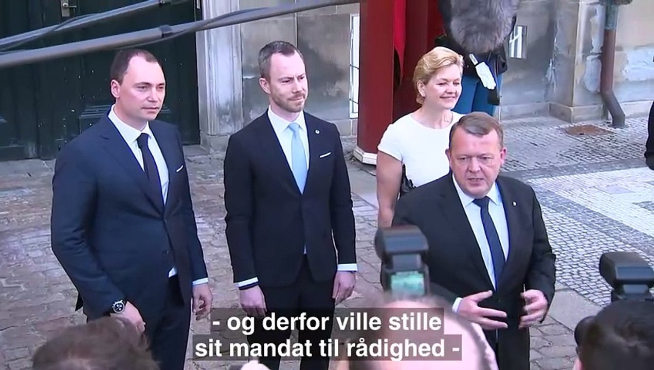 Lars Løkke Rasmussen præsenterer nyt hold: Jakob Ellemann bliver ny minister | 2 Maj 2018 | DR