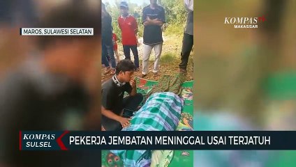 Pekerja Jembatan Meninggal Usai Terjatuh dari Jembatan