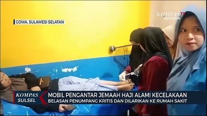 Mobil Pengantar Jemaah Haji Alami Kecelakaan di Jalur Trans Sulawesi