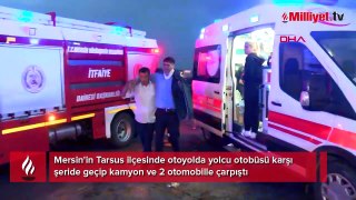 Kaza değil katliam! Mersin'de 10 can kaybı... Otobüs şoförü gözaltında