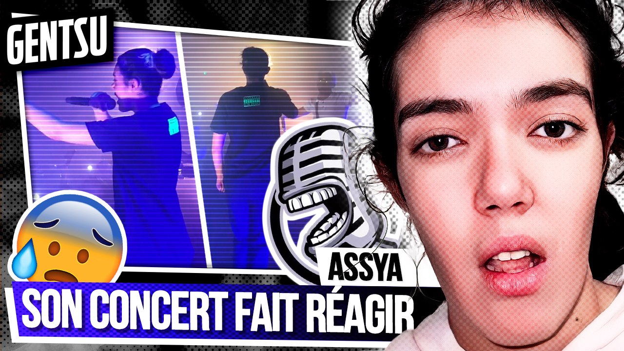 Assya se fait terminer après son concert