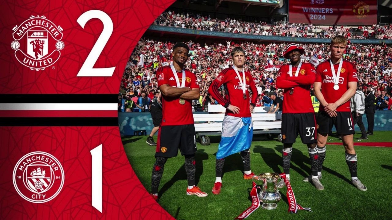 A Cup Final Win Made In Carrington | Man Utd 2-1 Man City | FA Cup Highlights