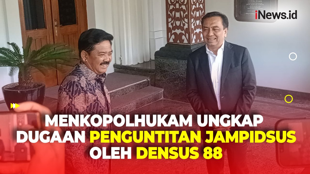 Respons Menkopolhukam Usai Dugaan Penguntitan Jampidsus oleh Densus 88