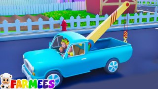 Wheels on the Tow Truck & More Vehicle Songs, Nursery Rhymes for Kids