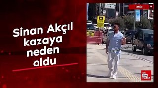 Sinan Akçıl kazaya neden oldu