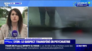 Attaque au couteau à Lyon: le suspect transféré en psychiatrie