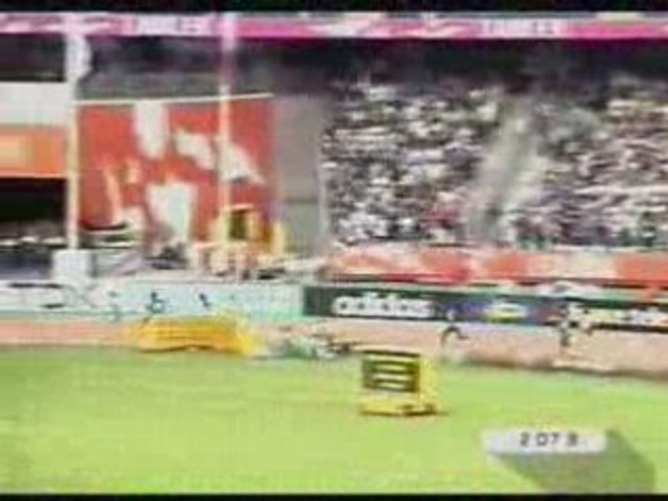 Athlé mondiaux paris 2003 4x400m relais féminin finale