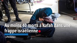 Au moins 40 morts dans une frappe israélienne à Rafah en Palestine
