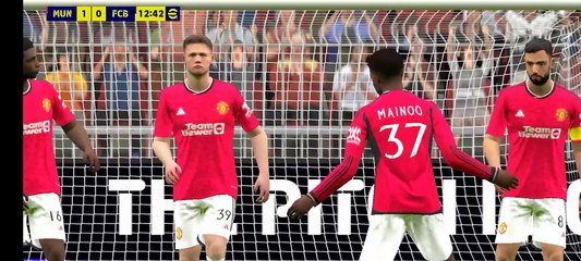 Harry Kane vs Garnacho Fight - Manchester United 2-1 Bayern Munich | eFootball™ Championship Pro 2024