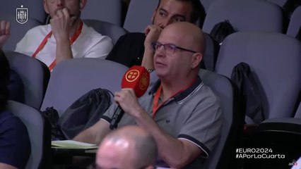 De la Fuente responde a las preguntas sobre Pedri